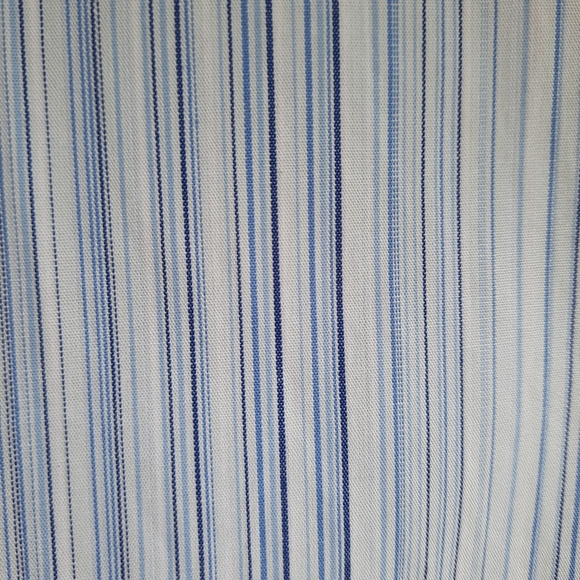 nyne New You New Energy Men's Stripe Button Up Shirt Short Sleeve SZ 4XLT Tall - Picture 8 of 13